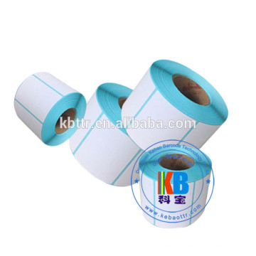 self adhesive thermal label coated adhesive thermal paper roll